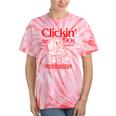 Clickin' Since The 90s Retro Computer Nostalgia Tie-Dye T-Shirts Coral Tie-Dye