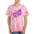 Cowabunga Retro 80s 90s Nostalgia Slang Neon Grunge Art Tie-Dye T-Shirts Coral Tie-Dye