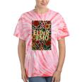 Elder Emo Floral Gothic Vintage Nostalgia Tie-Dye T-Shirts Coral Tie-Dye