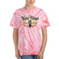 Never Forget Payphones – Retro Humor Nostalgia Graphic Tie-Dye T-Shirts Coral Tie-Dye