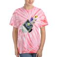 Frutiger Aero Aesthetic Tech Computer Aquarium Fishes Tie-Dye T-Shirts Coral Tie-Dye