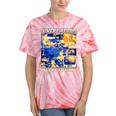 Frutiger Aero Retro Vibes Y2K 90's Vibes Tie-Dye T-Shirts Coral Tie-Dye