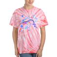Frutiger Aero Y2K Chrome Dolphin Tie-Dye T-Shirts Coral Tie-Dye Frutiger Aero Y2K Chrome Dolphin Tie-Dye T-Shirts Coral Tie-Dye