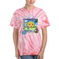 Frutiger Aero Y2K Meme Graphic 2000s Nostalgia Premium Tie-Dye T-Shirts Coral Tie-Dye