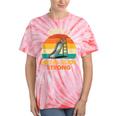 Gen X Slide Strong Generation X Gen Xer Nostalgia Tie-Dye T-Shirts Coral Tie-Dye