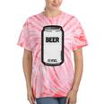 Generic Beer 1980s 80s Nostalgia Premium Tri-Blend Tie-Dye T-Shirts Coral Tie-Dye