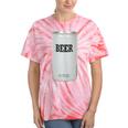 Generic Beer 1980s 80s Nostalgia Tie-Dye T-Shirts Coral Tie-Dye