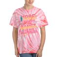 Hilarious 1985 Big Hair Bangs Joke For Gen X Nostalgia Tie-Dye T-Shirts Coral Tie-Dye
