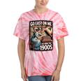 I'm From The 1900s Vinyl Record Lover For Women Premium Tie-Dye T-Shirts Coral Tie-Dye