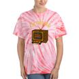 I'm This Old Please Rewind 80s 90s Nostalgia VHS VCR Tie-Dye T-Shirts Coral Tie-Dye