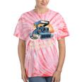 Instant Magic Frozen In Time Retro Camera Nostalgia Tie-Dye T-Shirts Coral Tie-Dye