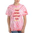 Do You Know The Muffin Man DYKTMM Nostalgia Quote Tie-Dye T-Shirts Coral Tie-Dye