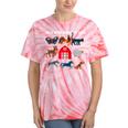 Life Is Better Around The Farm Nostalgia Trendy Tie-Dye T-Shirts Coral Tie-Dye Life Is Better Around The Farm Nostalgia Trendy Tie-Dye T-Shirts Coral Tie-Dye