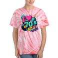 I Love The 70s Retro Cassette Roller Vinyl Disco Nostalgia Tie-Dye T-Shirts Coral Tie-Dye I Love The 70s Retro Cassette Roller Vinyl Disco Nostalgia Tie-Dye T-Shirts Coral Tie-Dye
