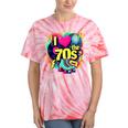 I Love The 70s Retro Cassette Roller Vinyl Nostalgia Vibes Tie-Dye T-Shirts Coral Tie-Dye I Love The 70s Retro Cassette Roller Vinyl Nostalgia Vibes Tie-Dye T-Shirts Coral Tie-Dye