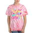 I Love The 90'S 90s Retro Nostalgia Tie-Dye T-Shirts Coral Tie-Dye