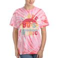 I Love 90's Music Retro Style Nostalgia Cassette 1990s Party Tie-Dye T-Shirts Coral Tie-Dye