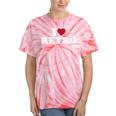 I Love Retro Vintage 80s 90s Nostalgia Tie-Dye T-Shirts Coral Tie-Dye