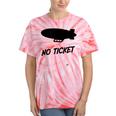 No Ticket Jones 80's Nostalgia Tie-Dye T-Shirts Coral Tie-Dye
