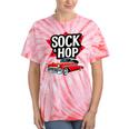 Nostalgia 1950s Sock Hop Dance Tie-Dye T-Shirts Coral Tie-Dye Nostalgia 1950s Sock Hop Dance Tie-Dye T-Shirts Coral Tie-Dye