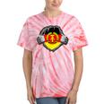 Nostalgia Chest Flag GDR Tie-Dye T-Shirts Coral Tie-Dye