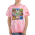 I Am This Old Retro Vintage Nostalgia 80s 90s Cassette Tape Tie-Dye T-Shirts Coral Tie-Dye