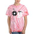 Old School Dad OG Hip Hop Head Vinyl Retro 80s90s Nostalgia Tie-Dye T-Shirts Coral Tie-Dye