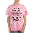 Please Be-Patient I'm From The 1900s Retro Cassette Tape Tie-Dye T-Shirts Coral Tie-Dye