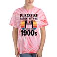 Please Be Patient With Me I'm From The 1900s Floppy Disk Premium Tie-Dye T-Shirts Coral Tie-Dye