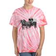 Please Be Patient With Me I'm From The 1900s Humorous Saying Premium Tri-Blend Tie-Dye T-Shirts Coral Tie-Dye