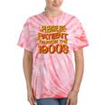 Please Be Patient I'm From The 1900s Ironic Millennial Quote Tie-Dye T-Shirts Coral Tie-Dye