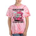 Please Be Patient I'm From The 1900s Retro Cassette Tie-Dye T-Shirts Coral Tie-Dye