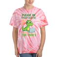 Please Be Patient With Me I'm From The 1900s Soft Tee Premium Tie-Dye T-Shirts Coral Tie-Dye