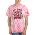 Please Be Patient With Me I'm From The 1900s Women Girl Premium Tri-Blend Tie-Dye T-Shirts Coral Tie-Dye