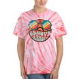 Retro 1970's Groovy Grandpa 70s Aesthetic Nostalgia Tie-Dye T-Shirts Coral Tie-Dye
