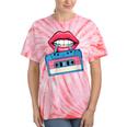 Retro 80s And 90s Cassette Perfect For Nostalgia Tie-Dye T-Shirts Coral Tie-Dye Retro 80s And 90s Cassette Perfect For Nostalgia Tie-Dye T-Shirts Coral Tie-Dye