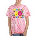 Retro 80's Costume 80s Nostalgia Party Tie-Dye T-Shirts Coral Tie-Dye