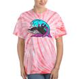 Retro 80s Shark Whale Diving Nostalgia Shark Party Tie-Dye T-Shirts Coral Tie-Dye Retro 80s Shark Whale Diving Nostalgia Shark Party Tie-Dye T-Shirts Coral Tie-Dye