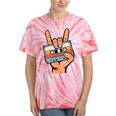 Retro Cassette Tape For 80s & 90s Nostalgia Tie-Dye T-Shirts Coral Tie-Dye