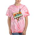Retro Cassette Tape & Pencil Rewind Nostalgia Party 80s 90s Tie-Dye T-Shirts Coral Tie-Dye Retro Cassette Tape & Pencil Rewind Nostalgia Party 80s 90s Tie-Dye T-Shirts Coral Tie-Dye