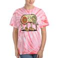 Retro Gamer 80s 90s Gaming Nostalgia Video Game Men Tie-Dye T-Shirts Coral Tie-Dye