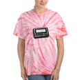 Retro Pager 90s Nostalgia Tie-Dye T-Shirts Coral Tie-Dye