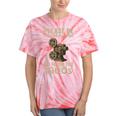 Retro Please Be Patient With Me I'm From The 1900s Projector Premium Tie-Dye T-Shirts Coral Tie-Dye