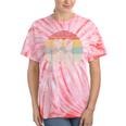 Retro Snack Goals Icon Nostalgia Tie-Dye T-Shirts Coral Tie-Dye