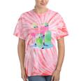 Retro Soft Drinks 80s 90s Nostalgia Cute Anime Aesthetic Tee Tie-Dye T-Shirts Coral Tie-Dye