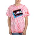Retro VHS Vaporwave Video Cassette Nostalgia Geek Chic Tie-Dye T-Shirts Coral Tie-Dye