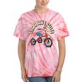 This How I Rolled Retro Tricycle 80s 90s Kid Nostalgia Tie-Dye T-Shirts Coral Tie-Dye