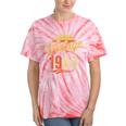 Vintage 1969 Retro Era Badge For Nostalgia Fans Tie-Dye T-Shirts Coral Tie-Dye