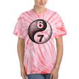 Vintage 6 7 Sketch Yin Yang Namaste Six Seven Nostalgia Tie-Dye T-Shirts Coral Tie-Dye Vintage 6 7 Sketch Yin Yang Namaste Six Seven Nostalgia Tie-Dye T-Shirts Coral Tie-Dye
