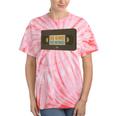 Vintage VHS Tape Humor Retro Nostalgia Graphic Premium Tie-Dye T-Shirts Coral Tie-Dye